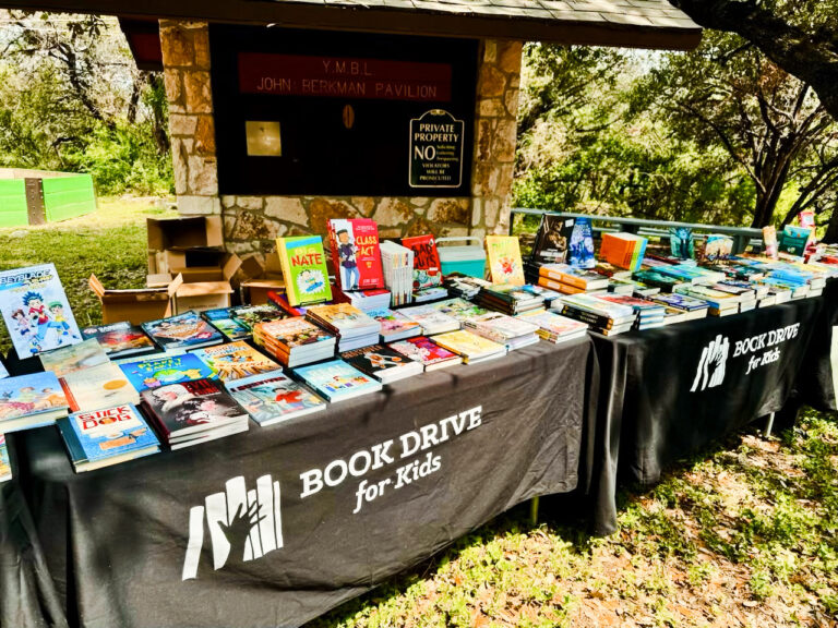 Supporting Austin Sunshine Camp - Book Drive for Kids