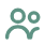 Two people icon