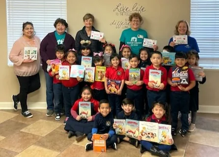 Book fair day at an Oak Cliff school